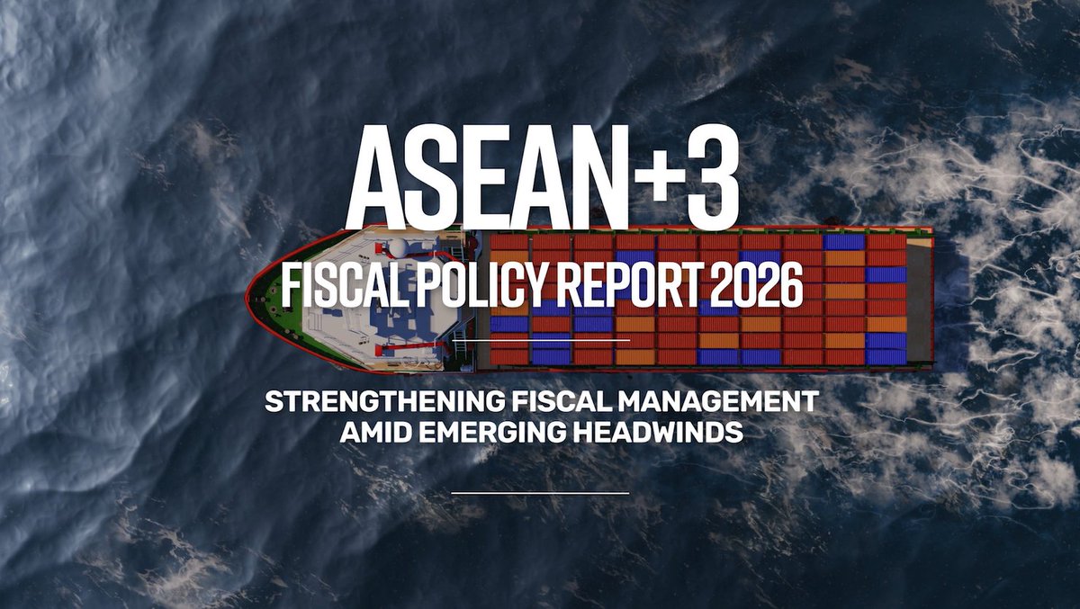 Narrower fiscal space. Rising spending needs. New wave of shocks. How can ASEAN+3 economies navigate these challenges? Find out from the ASEAN+3 Fiscal Policy Report 2026