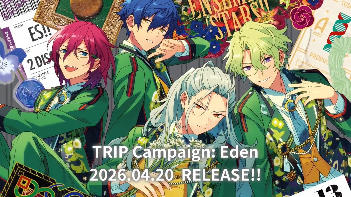 🧳 Album Series TRIP: Eden will embark soon! ⏰Let's join the trip through every song of Eden, with their brand new song! See you on April 20!