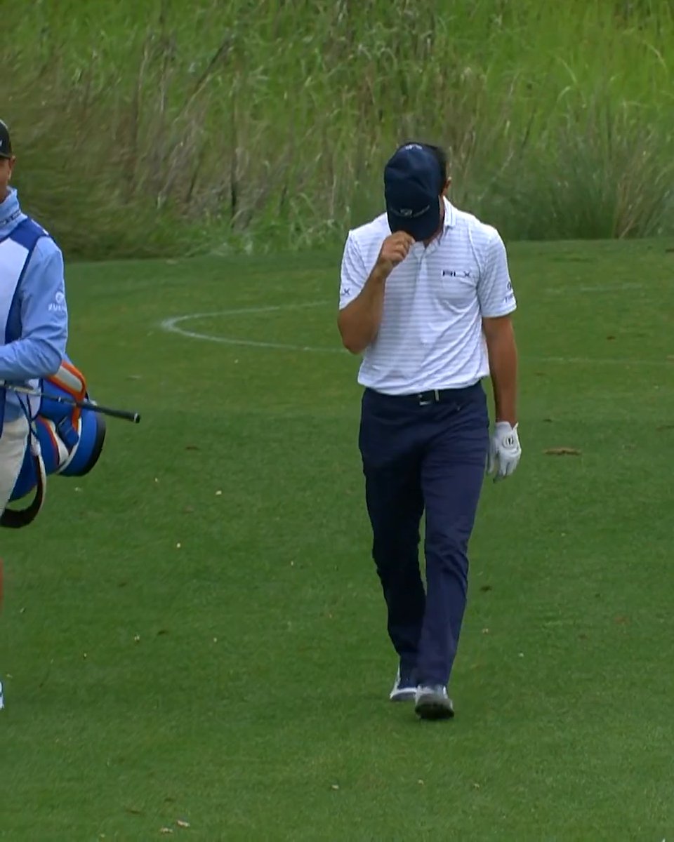 If at first you don’t succeed … just hole the next one 😅 Billy Horschel's reaction says it all after his hole-in-three RBC Heritage. #TOURVault