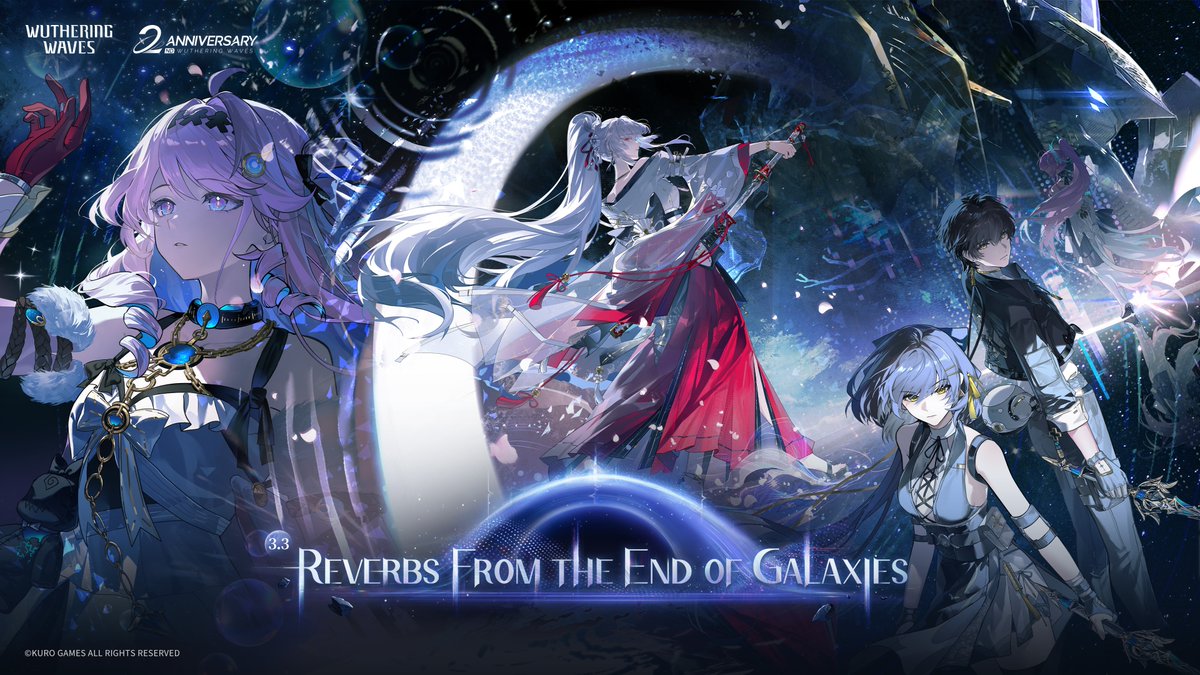 Wuthering Waves Version 3.3 Official Trailer | Reverbs From the End of Galaxies "Over here, Aleph-1. Right now, you're dealing with me." Wuthering Waves 2nd Anniversary and Version 3.3 "Reverbs From the End of Galaxies" is set to launch on April 30th (UTC+8)! #WutheringWaves #WuWa2Years #WuWa2ndAnniv