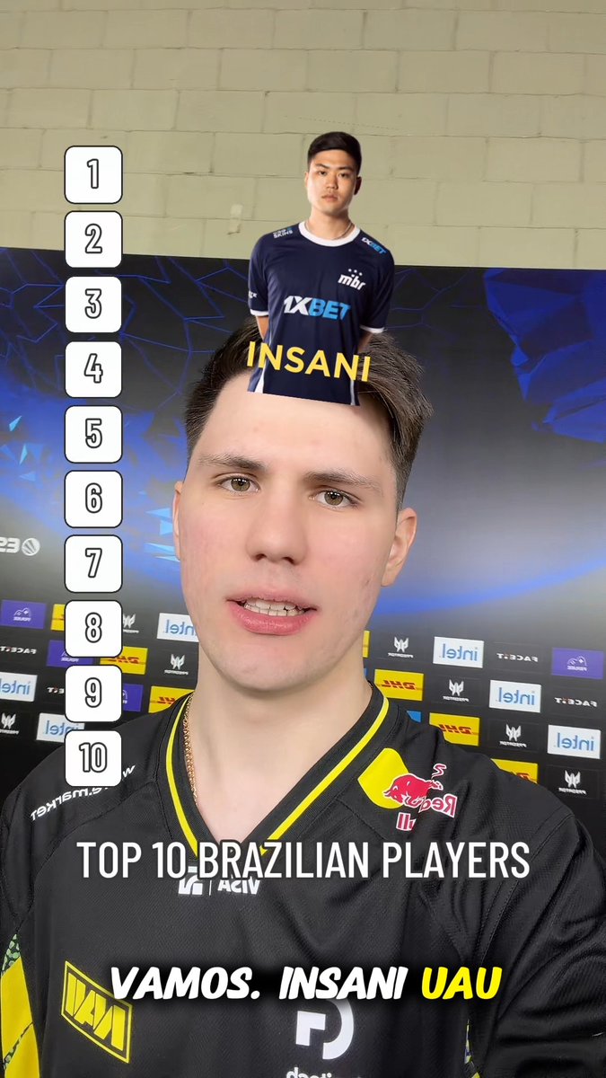Visão de quem entende do jogo. 🧠 O b1t ranqueou os 10 melhores brasileiros da história e o resultado é esse aqui. Você concorda com a lenda? #IEM