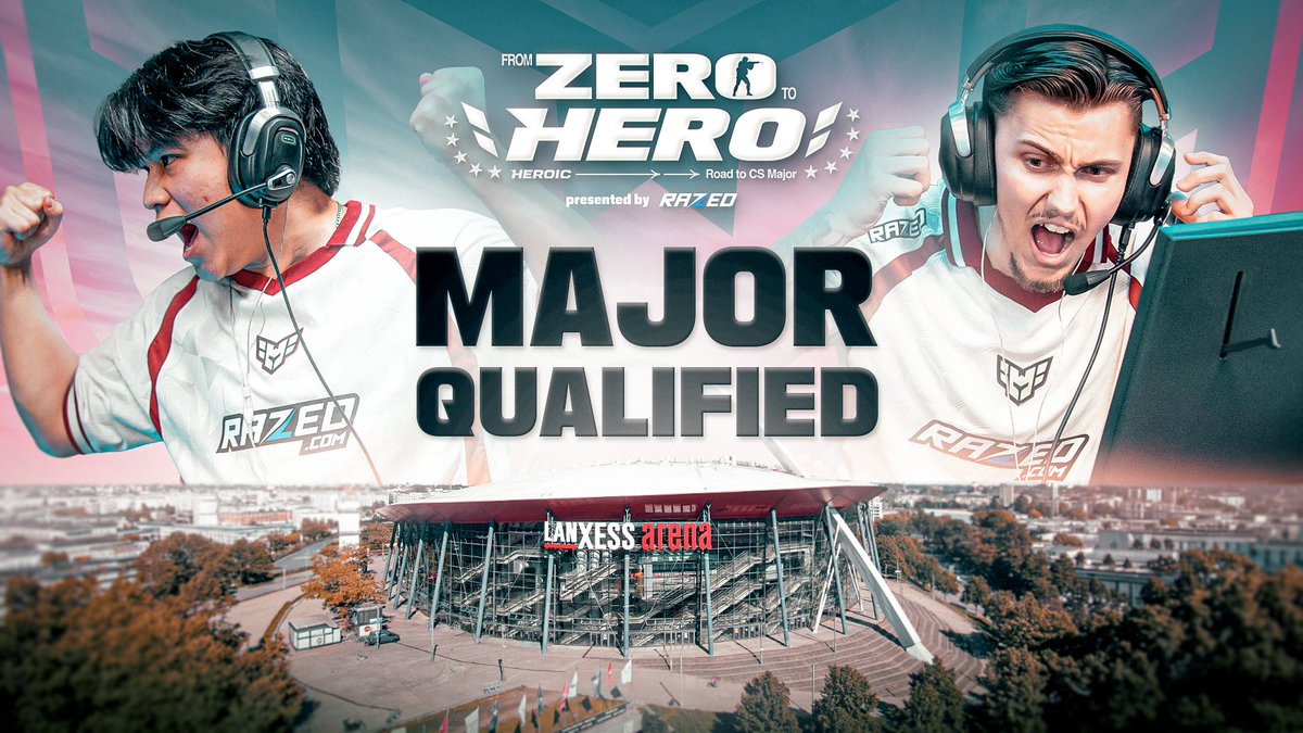 S*XFL0UD STICKERS Watch how we qualified to the IEM Cologne Major in Episode 5 of "From ZERO to HERO" 👇
