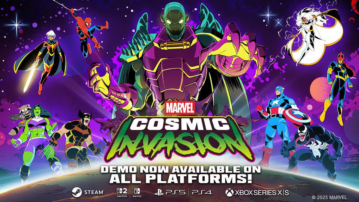 Console players, a cosmic battle awaits!💫 Rise against the deadly Annihilation Wave in our DEMO, available NOW on PlayStation, Xbox and Nintendo Switch consoles!
