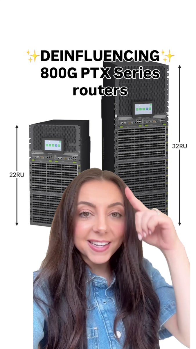 If you don’t want a router with ultra‑dense 800G line cards, extreme scale, and built‑in future‑proofing… the PTX Series routers are definitely not for you. ✋
