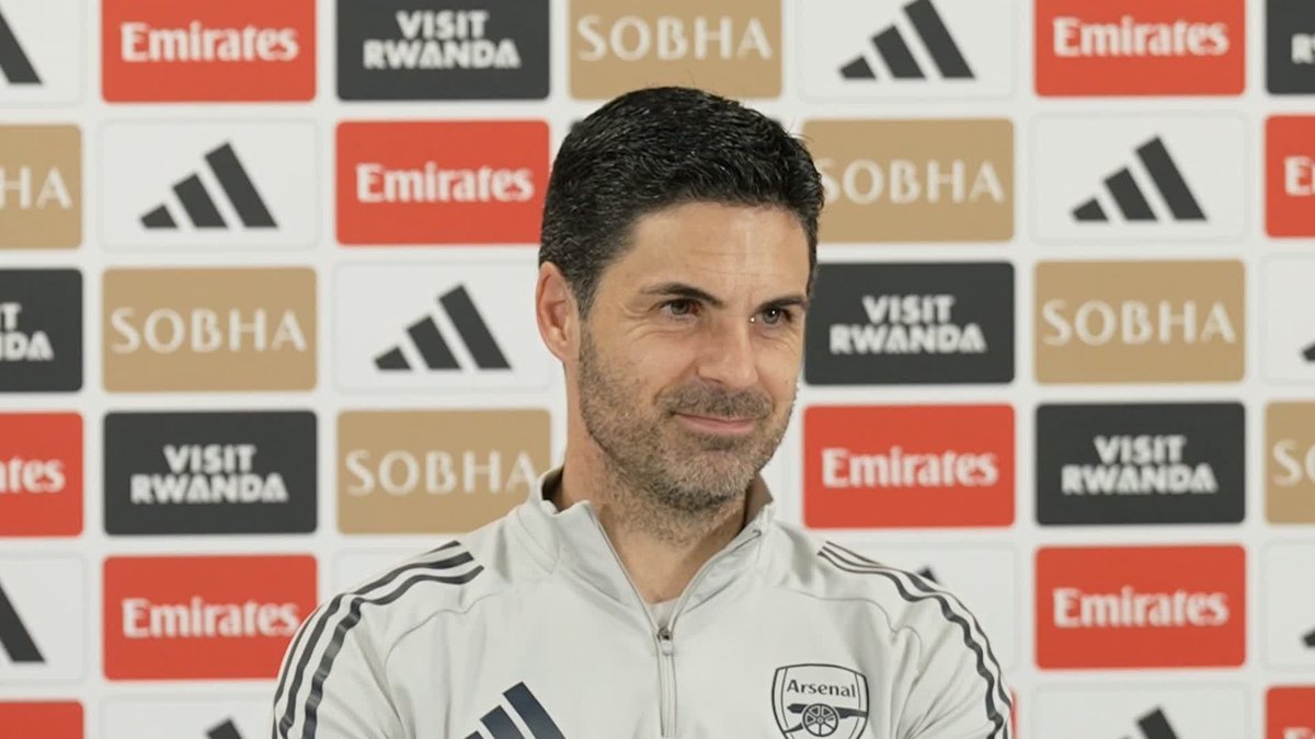 "Whatever happens we will have the right solutions" 🗣️ Mikel Arteta is "hopeful" Noni Madueke will be available to face Manchester City this Sunday with Bukayo Saka ruled out 🔴