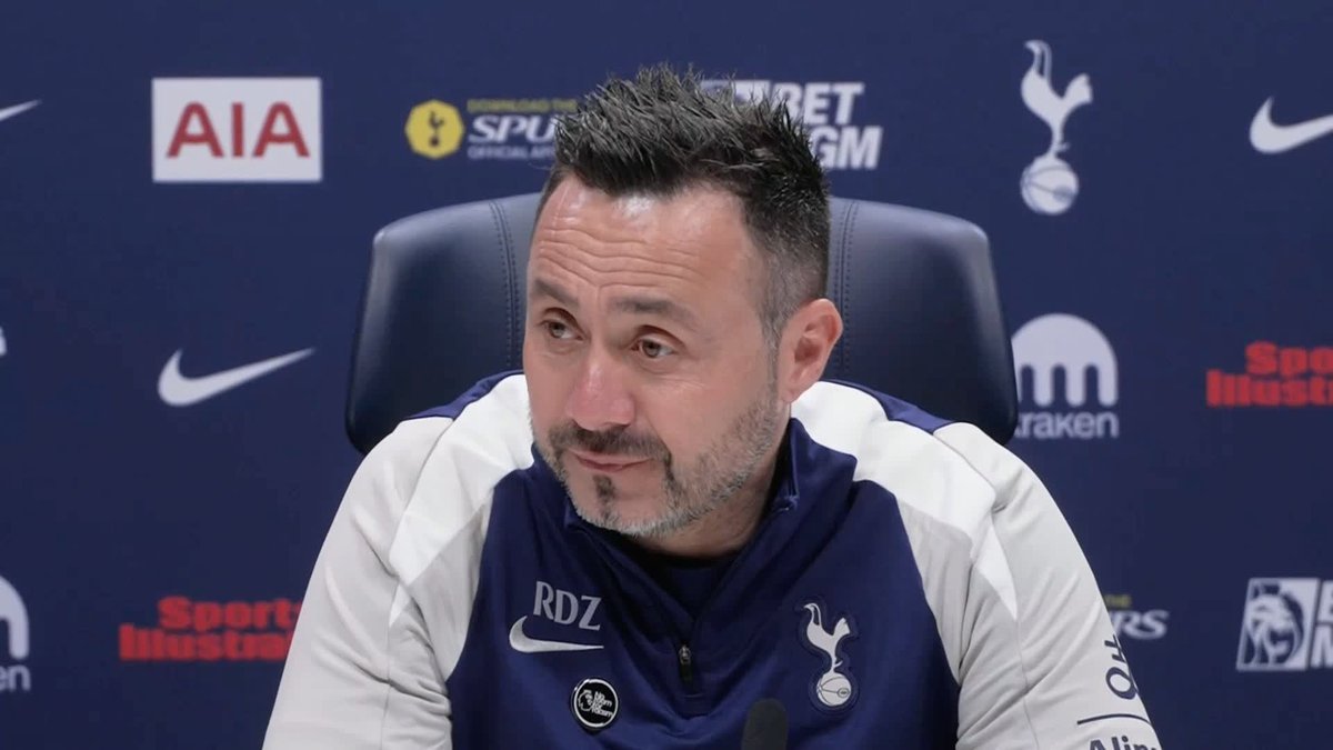 "If we're winning I'll buy dinner every week!" 🗣️ Roberto De Zerbi on taking his Spurs players out for dinner ahead of their game against Brighton⚪️