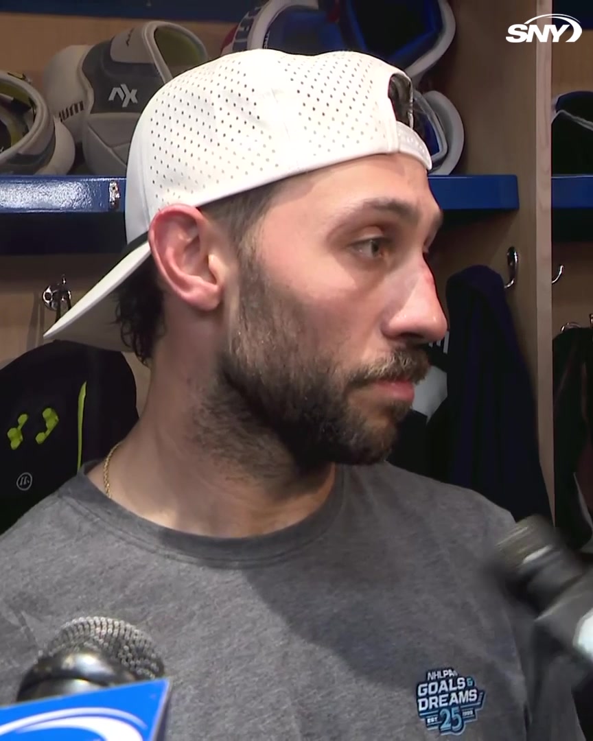 Vincent Trocheck says he had viral bacteria in his lungs early in the season and was in the hospital for about a week: "It was very scary. I thought I was dying."