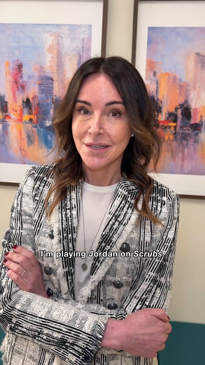 The queen herself, Christa Miller! Watch her in the Scrubs finale, now streaming on Hulu!