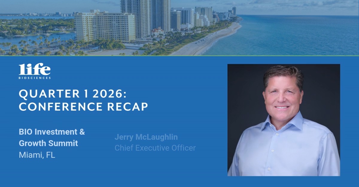 Q1 kicked off with strong momentum as our leadership team engaged across key industry forums, sharing perspectives on our Partial Epigenetic Reprogramming platform aimed at reversing age-related disease. Stay up to date on our progress: