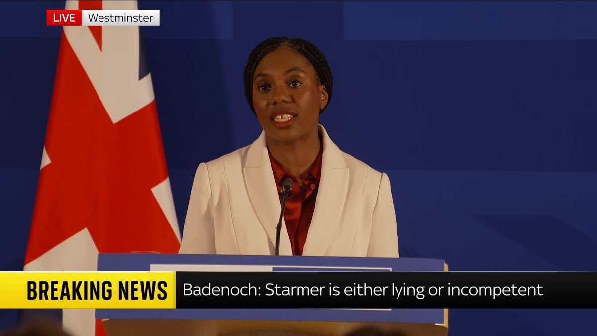 BREAKING: Conservative leader Kemi Badenoch is calling for the government to release all the files relating to Peter Mandelson's appointment by the end of next week 📺 Sky 501 and YouTube