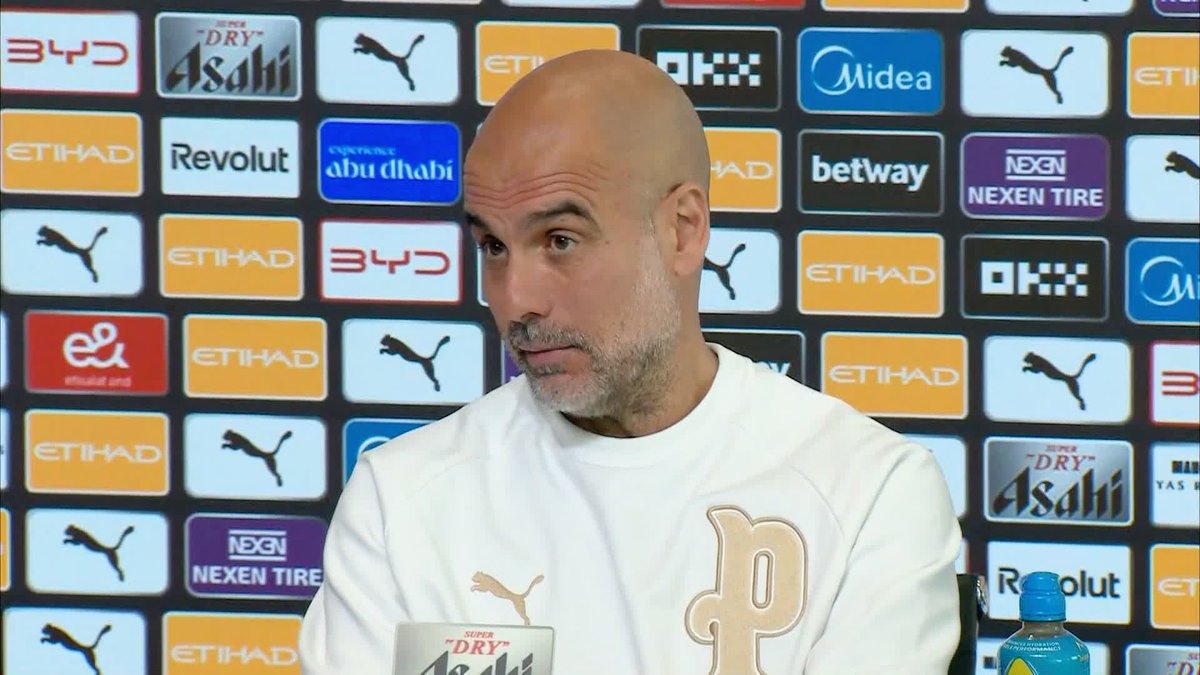 🗣️ Pep Guardiola: “If we lose, it is over.” ❌🏆