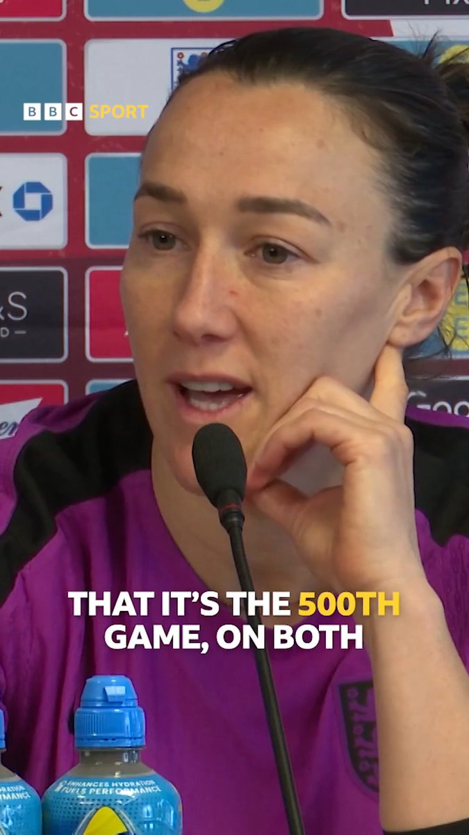 The Lionesses have their 500th game tomorrow - Lucy Bronze has played in over a quarter of those ๐ She discusses the huge landmark for England's women's team ๐ด๓ ง๓ ข๓ ฅ๓ ฎ๓ ง๓ ฟ