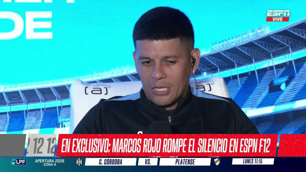 "APROVECHAR ESTE LUGAR PARA PEDIRLES DISCULPAS SI A ALGUIEN LE MOLESTÓ LO QUE PASÓ EL OTRO DÍA, POR LA COPA #Sudamericana, PORQUE LO QUE PASÓ CON RIVER SON COSAS QUE PASAN EN EL FÚTBOL" 🚨 Rojo le pidió perdón a los hinchas de Racing por las imágenes post-derrota ante Botafogo