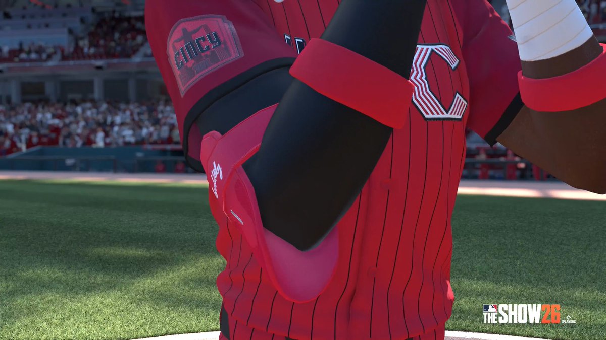 Cincinnati. Rooted in Red. Rep the Cincinnati Reds Nike City Connect 2.0 now in MLB The Show 26.