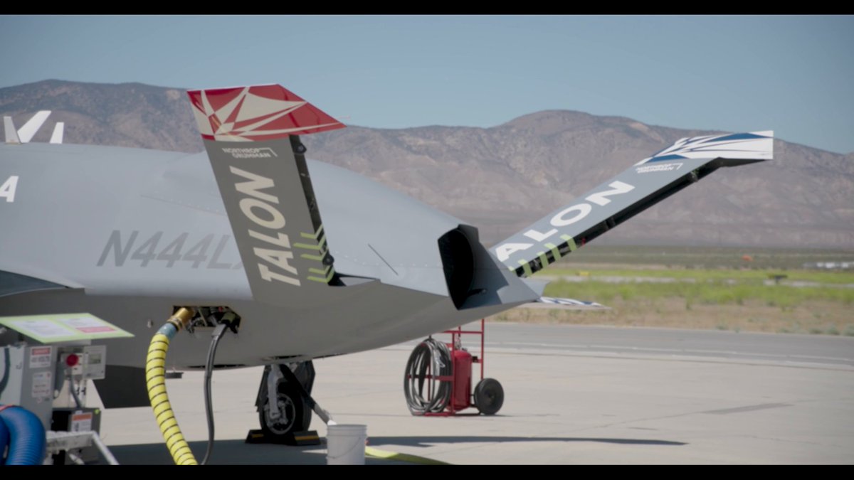 Engine on. YFQ-48A Talon Blue continues on its path to first flight in partnership with the U.S. Air Force.