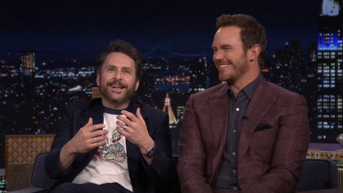 Charlie Day gets into character as Luigi in The Super Mario Galaxy Movie by making himself more and more terrified 😂 #FallonTonight #TheSuperMarioGalaxyMovie