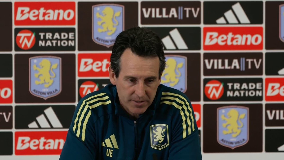 "Semi-final is not enough" 🗣️ Unai Emery gives his verdict ahead of Sunday's fixture at home to Sunderland after Aston Villa's qualification to the Europa League semi-final.
