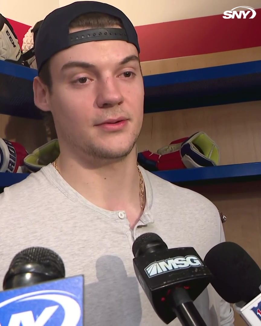 "I'm just going to come back with a vengeance" Matt Rempe talks about how frustrating his season was after missing so many games: