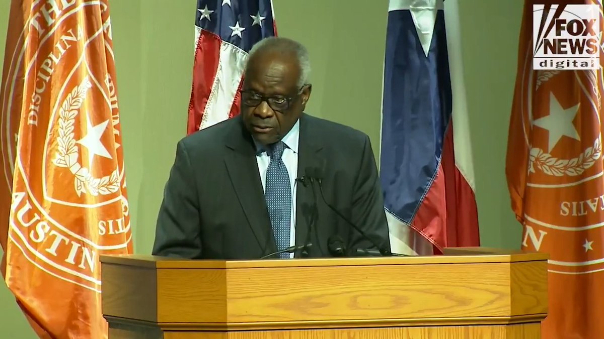 FULL SPEECH: Supreme Court Justice Clarence Thomas warns of progressivism as a threat to America. “Progressivism is replacing the core principles of the Declaration of Independence.” “If you think it’s losing confidence...get up and participate. You don’t sit on the sidelines.”