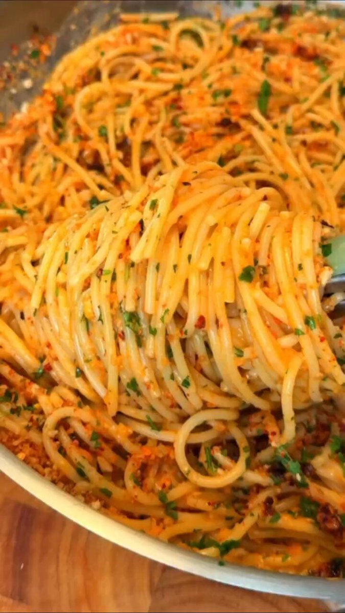 Garlic butter pasta simple and so good