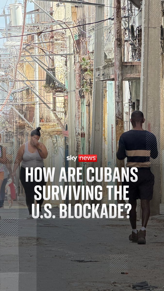 Sky's Stuart Ramsay reports from Havana, Cuba, as life under an oil blockade deteriorates rapidly. Watch the full episode ➡️