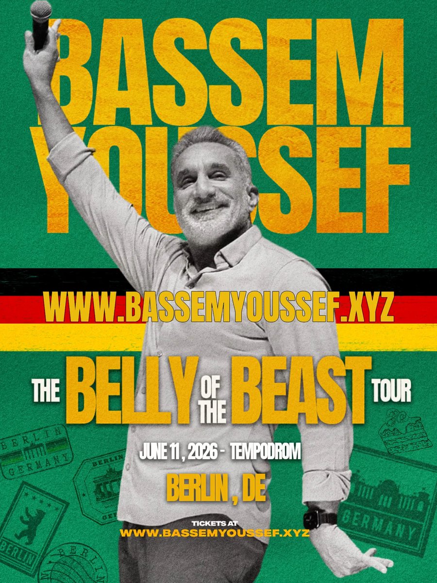 Berlin, the wait is over 🇩🇪 BELLY OF THE BEAST hits June 11 See where I am going next Berlin, Jun 11 Vienna, Jun 12 London, Jun 14 Zagreb, Jun 16 Sarajevo, Jun 17 Istanbul, Jun 19 Antwerp, Jun 21 Paris, Jun 22 All Shows in English Tickets on my website