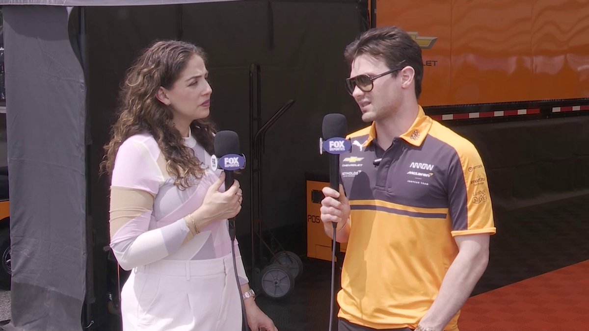 Dice Pato O'Ward que no le gusta en lo que se ha convertido la F1, que es artificial, mientras que en IndyCar se corre de verdad. Les comparto la entrevista. FOX Deportes