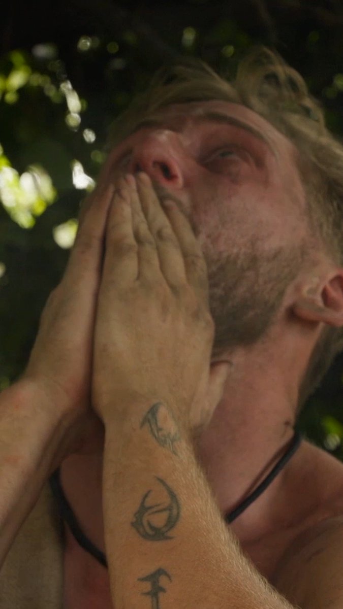 Pushed past his limit 😬 New #NakedandAfraid Sunday at 8P on Discovery.