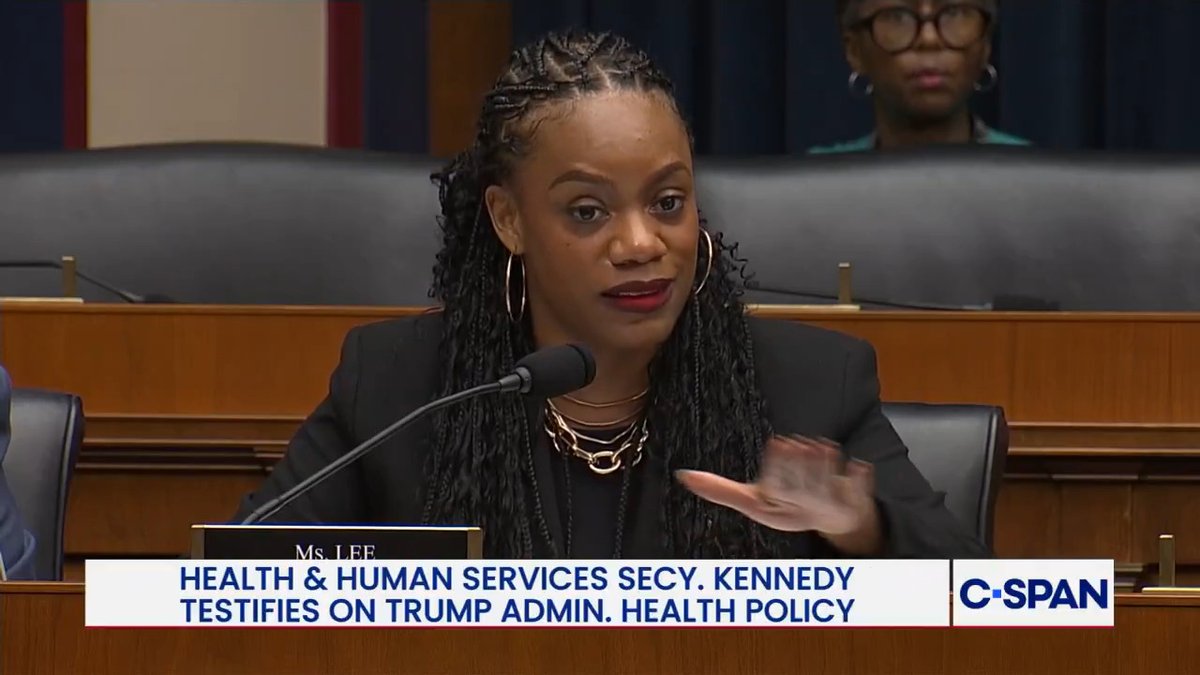 .Rep. Summer Lee: "Do you have an idea of how we could solve the Black maternal mortality crisis if we can't say 'Black'?" Secretary Kennedy: "President Trump is trying to end division in this country…That's what DEI did, it divided people." Lee: "We're talking about healthcare."