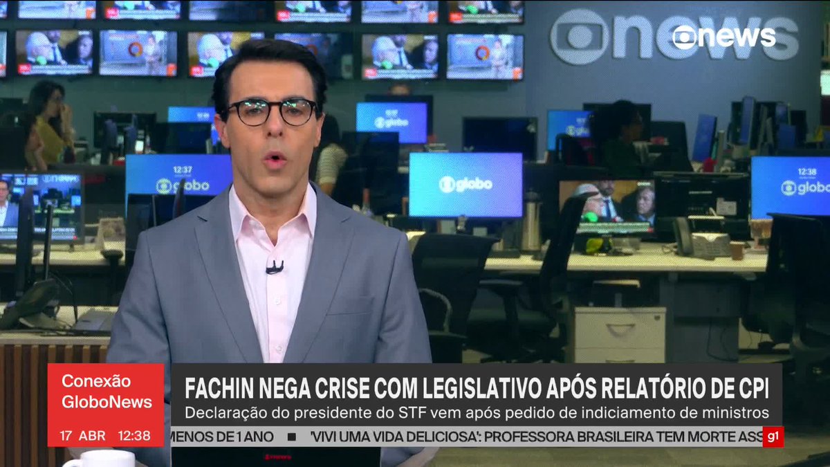 Após uma palestra em SP nesta sexta-feira (17), o ministro Edson Fachin disse que "não há crise institucional entre o Poder Judiciário e o Legislativo". O comentário vem dias depois da CPI que pediu o indiciamento de três ministros. ➡ Assista: #GloboNews