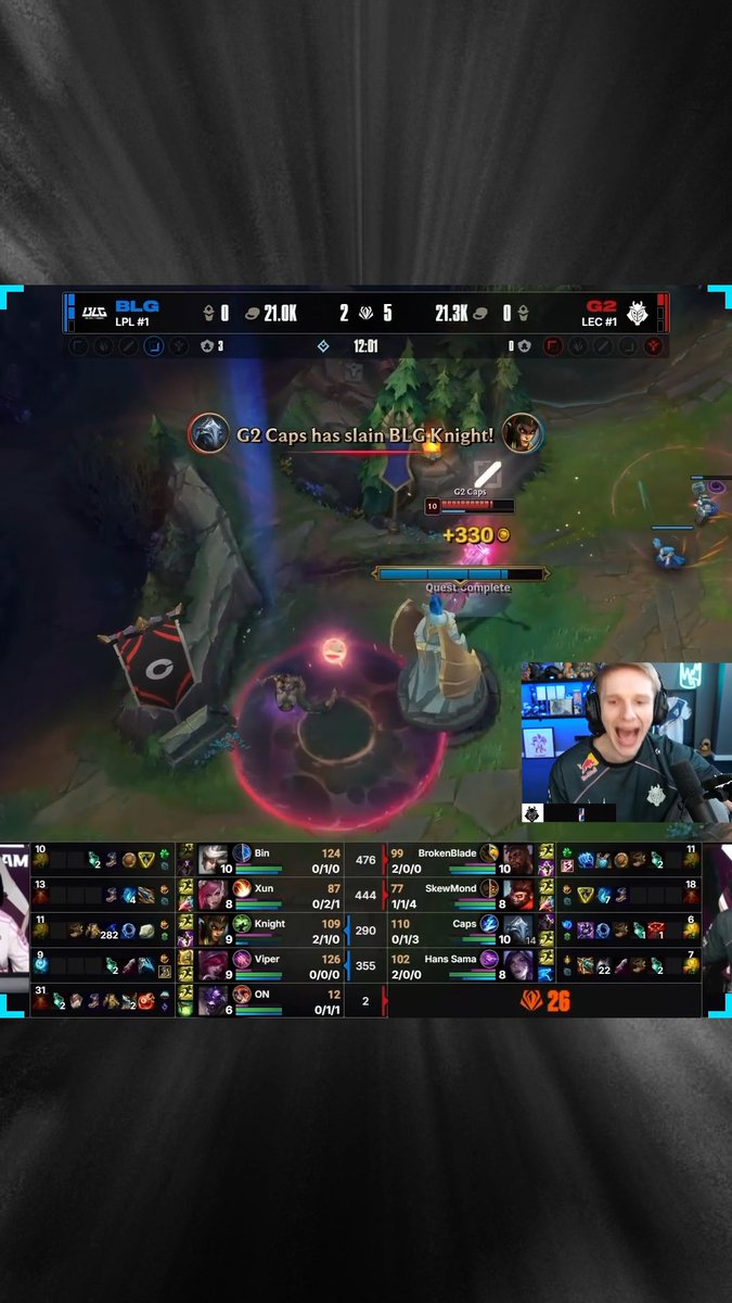 This month we're showcasing the most iconic G2 League of Legends plays. Shoutout (literally) to #1 fanboy Marcin Jankowski for commentating as well. 🤭