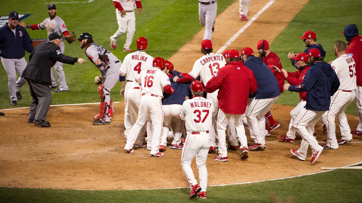 Craziest ending to a World Series game ever?