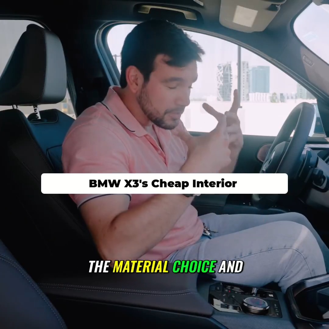 Since when did BMW's interiors get so cheap?