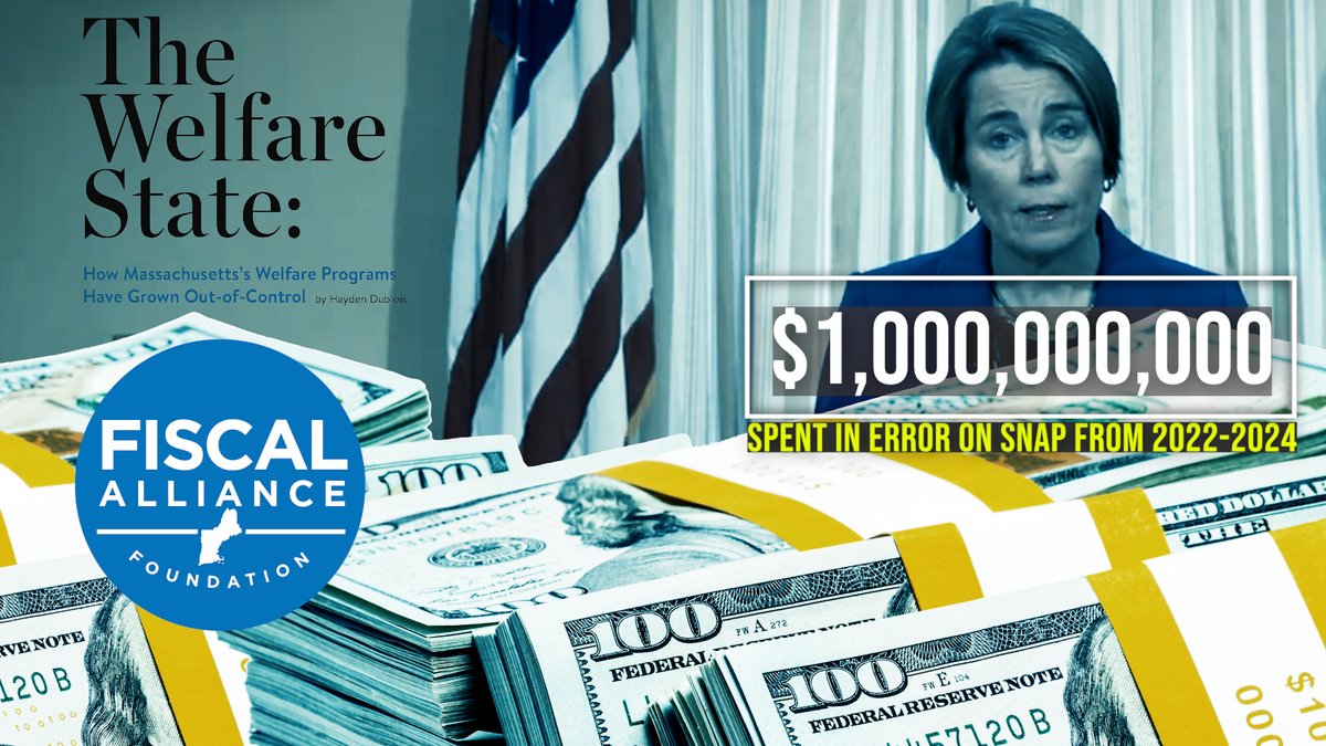 Gov. Healey says SNAP errors are a "COVID hangover." The reality? MA’s error rate got WORSE after COVID, while other states improved. Now it’s 14.1%, one of the worst in the nation, with $1B+ paid out in errors in just 3 years. That's not a hangover. That's a policy failure.