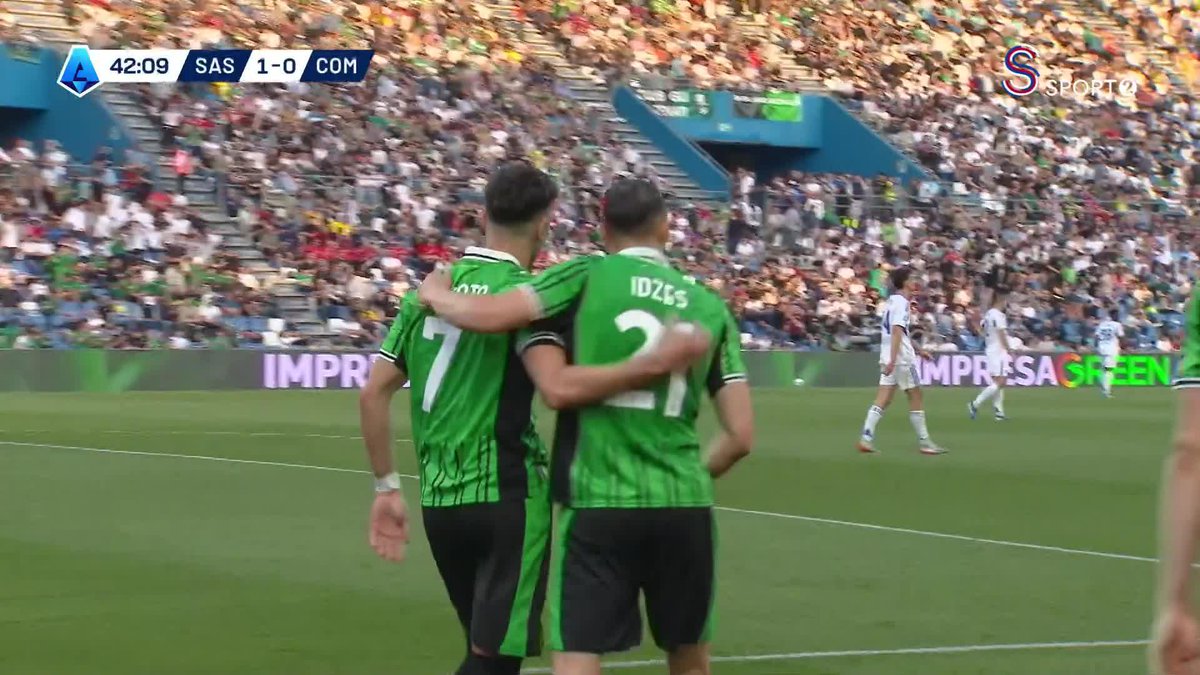 Sassuolo, Volpato'nun harika aşırtmasıyla 1-0 önde! 🔥