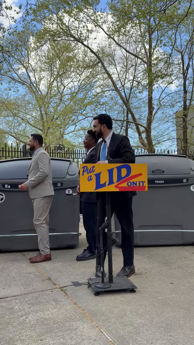 Chi Osse joking with Zohran Mamdani this morning: “Literally. Fuck you.”