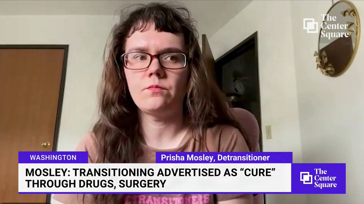 “It’s all just a lie.” Powerful words from detransitioner Prisha Mosley🦎. Those suffering from gender dysphoria deserve better than promises to “magically” change their biological makeup. Prisha shares her story.