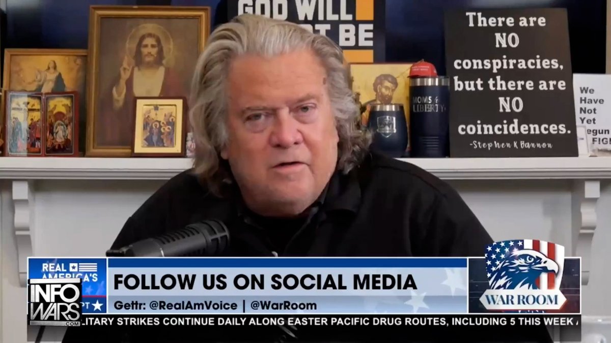 POWERFUL: "Tel Aviv Levin, Benji Shapiro, & The Entire Israel First Crowd, The Commander & Chief Of The US Military Had To Go On A Social Media Platform To Tell The World That We're Not Playing Games Anymore With America's Greatest Ally" Steve Bannon Applauds President Trump Prohibiting Israel From Attacking Lebanon & Putting Netanyahu On Notice, "Enough Is Enough! Do It On Your Own Nickle & At Your Own Risk!" "The Instigators Of Additional Actions That Have Dragged Us In Deeper & Deeper Have Been Benajmin Netanyahu & Israel... This Is Finally President Trump Putting A Stop To It In Front Of The World!" 🔴WATCH/SHARE THE LIVE ALEX JONES SHOW NOW: