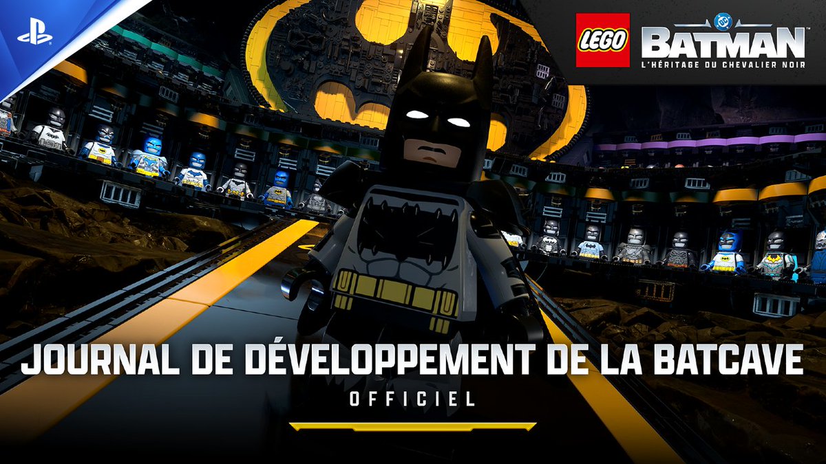 Par la sainte Batcave, Batman 🦇 Il est temps de faire briller la légendaire Batcave dans toute sa gloire dans LEGO Batman : L'Héritage du Chevalier Noir, le 22 mai sur PS5.