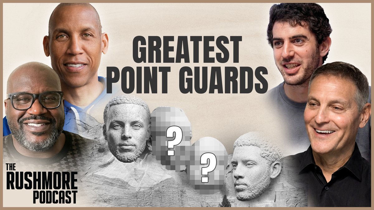 THE SHAQ and Reggie Miller join Ari and Ben to crown the Mount Rushmore of NBA point guards under 6'3". Skills measured. Legacies debated. But only 4 names will be cemented in basketball history. Presented by Polymarket. Use code Rushmore20 for a free $20 at signup.