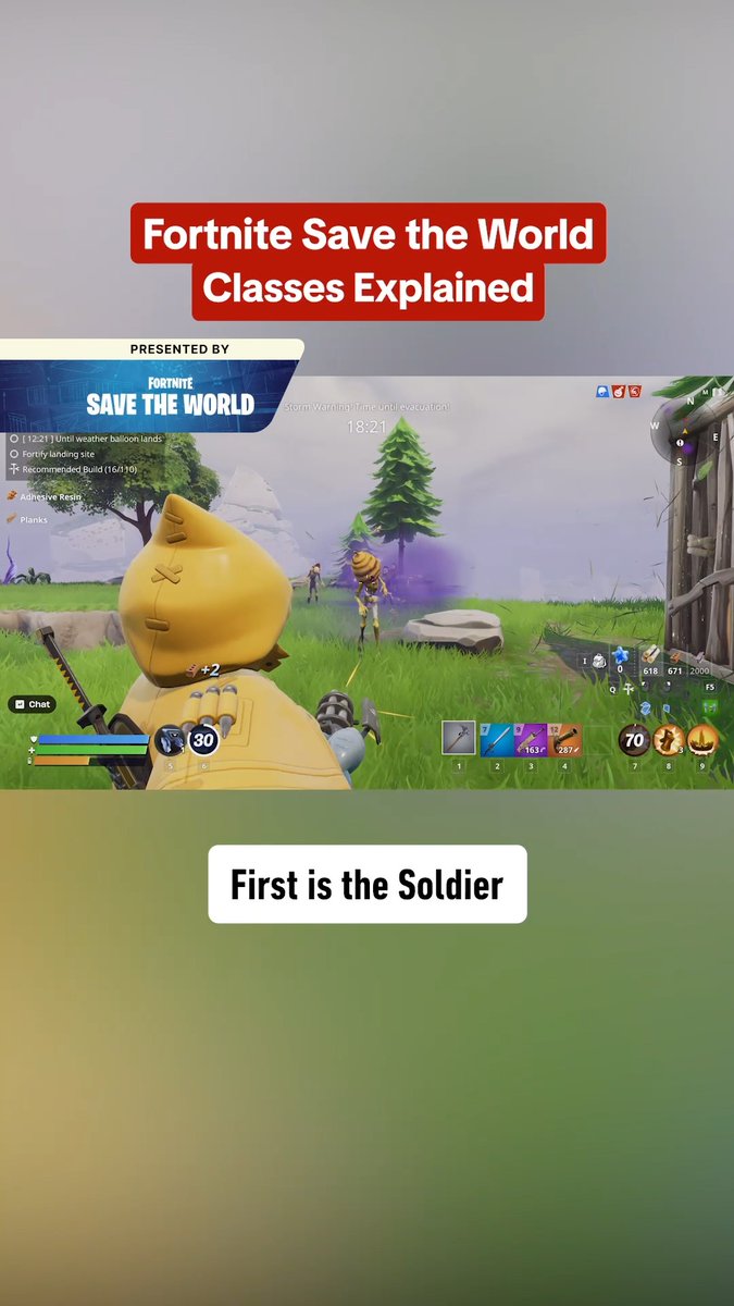 The newly free-to-play Fortnite Save the World has four character classes to choose from: Soldier, Ninja, Outlander, and Constructor. Here’s a breakdown of what each does well and how they can fit into a team. Presented by Fortnite