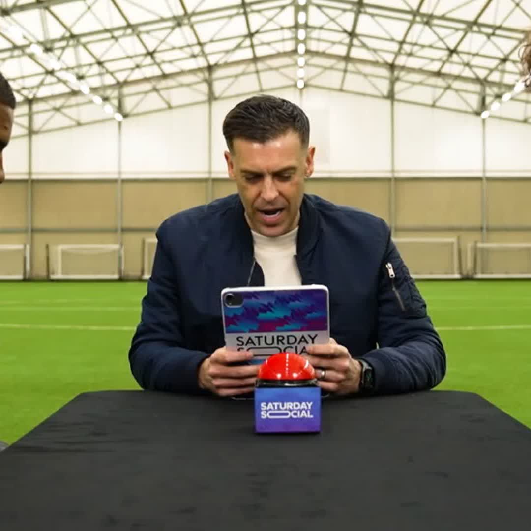 "He's so lucky!" Things getting competitive between Malick Thiaw &amp; Nick Woltemade 😂