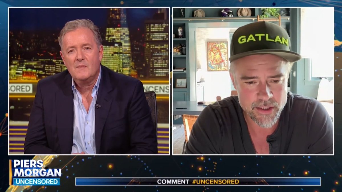 "People don't care what I think, I am here to make cool TV shows, cool movies - I'm not here to divide my audience!" Josh Duhamel declines to answer Piers Morgan's questions on Trump and politics. 📺 Piers Morgan | Josh Duhamel