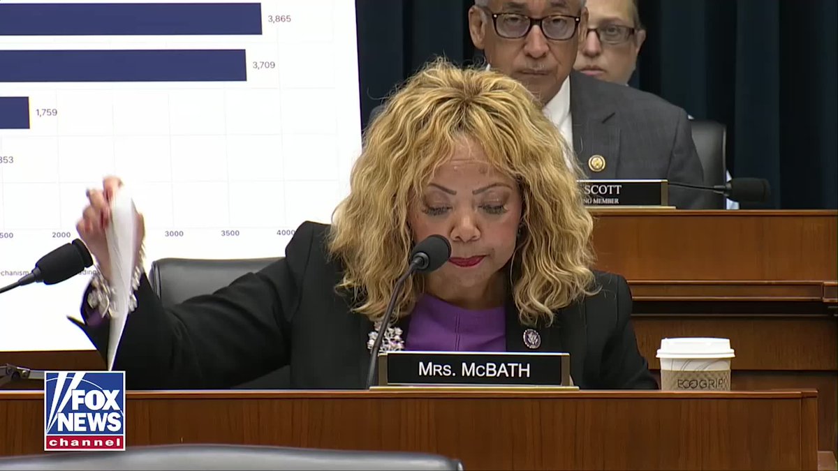 Rep. McBath: “Do you believe that gun violence is an epidemic or a public health crisis?” RFK Jr.: “I would say it's an epidemic. I think it's a law enforcement issue though and not public health.” Rep. McBath: “I find it kind of absurd to hear you say that. I really do." RFK Jr.: “You think I should be regulating gangs at HHS?”