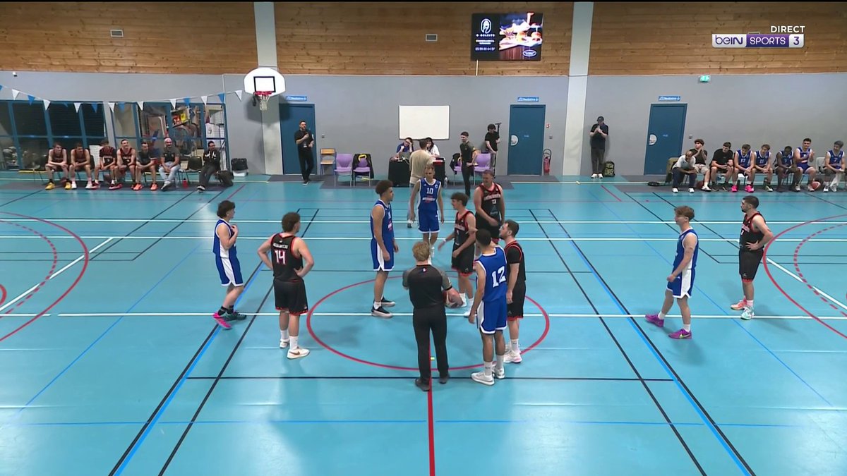 beIN SPORTS qui diffuse un match amateur comme ça un vendredi soir juste avant les Playoffs NBA, ça me RÉGALE 😭 Le vrai basket qu’on aime 🫡