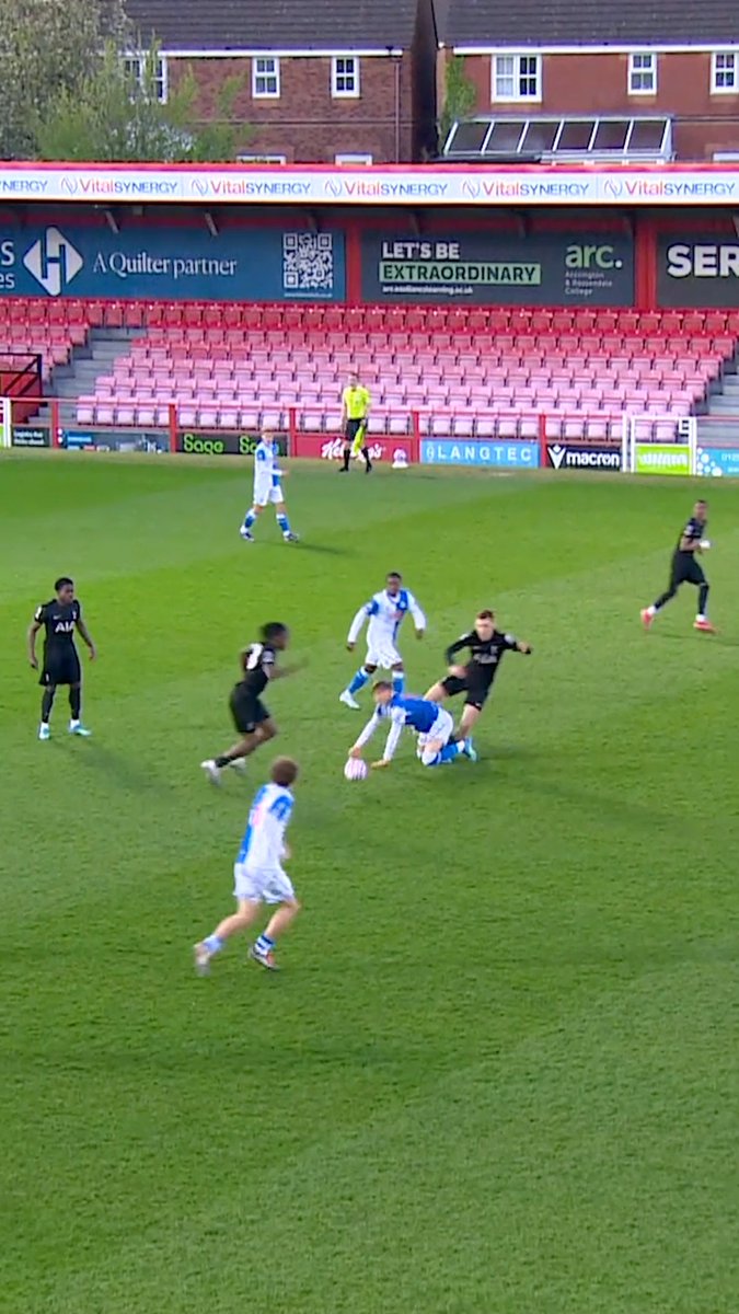 🎥 Tynan Thompson's 12th goal of the season gives our U21s a 2-0 lead against Blackburn 💪 Watch on SPURSPLAY ⤵️ 📺