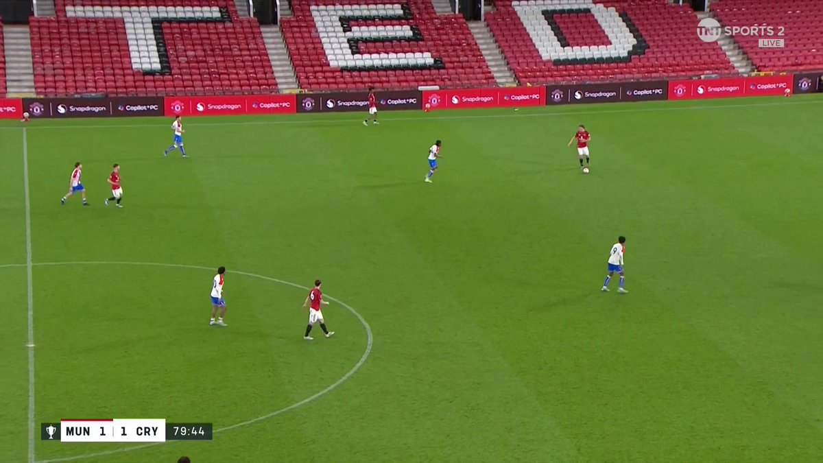 JJ Gabriel scores at Old Trafford ⭐ Just what Man United fans love to see! 📺 TNT Sports and HBO Max