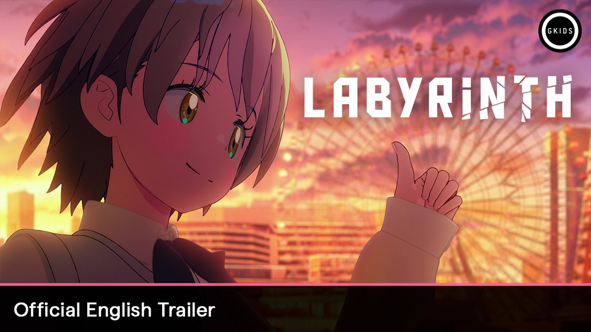 Can she outrun the algorithm? 🛜 Tickets are on sale now for Shoji Kawamori’s vibrant cyber adventure LABYRINTH. Playing in Japanese w/ English subtitles and English dub May 10 &amp; 11 only. ✨