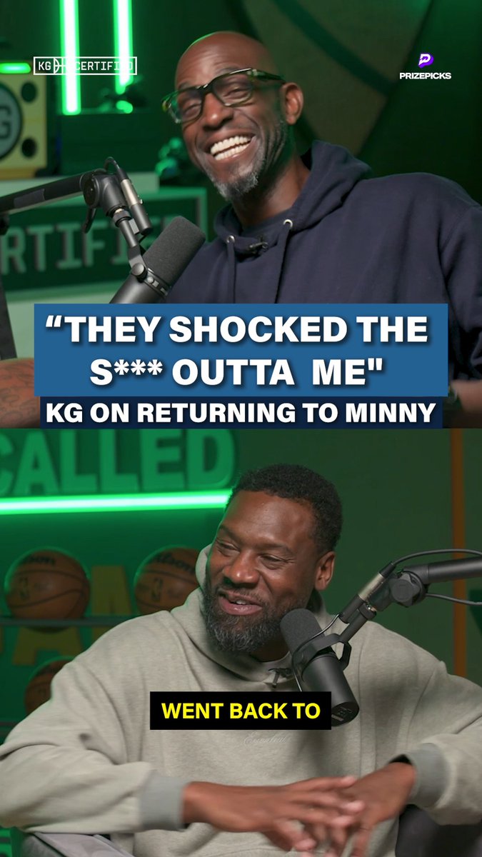 A legacy that will never die 🐺🤞 Shout out to 'Sota for all the love! Catch Kevin Garnett &amp; Tony Allen chop it up over on the KG CERTIFIED YouTube.