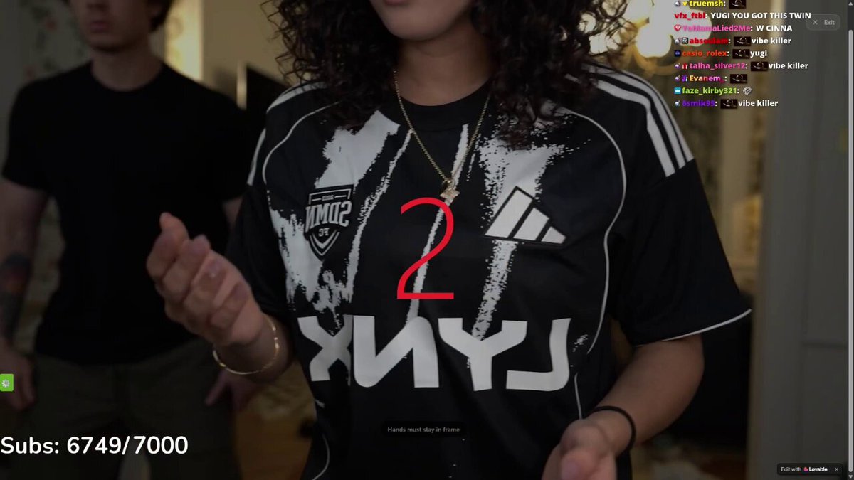 Cinna broke her record &amp; got 329 while attempting the "67" challenge 😭